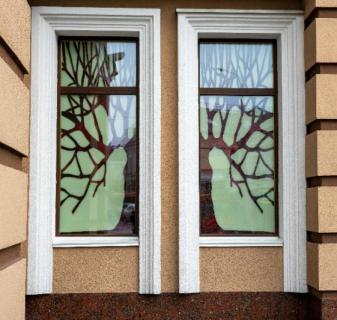 Création et pose de verre décoratif