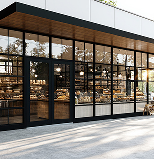 Façade de magasin